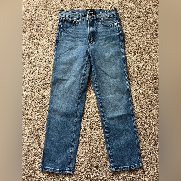 GAP Denim High Rise Vintage Slim Size 4/27 Short - Picture 3 of 5